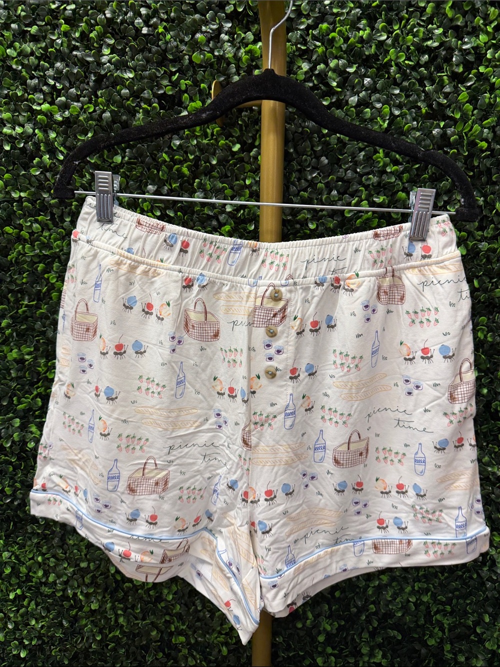 ANTHROPOLOGIE NEW MODAL SPAN SHORTS PINIC - S